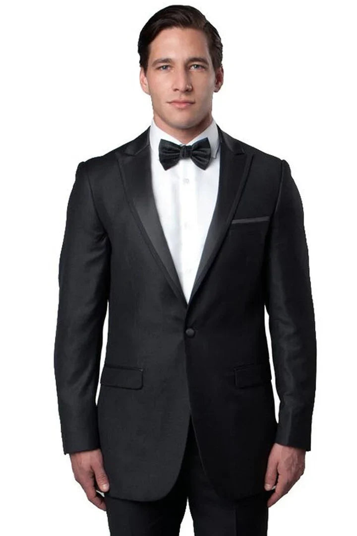 Men’s Grey 2 Button Trim Cowboy Tuxedo with Vest, Western Wedding Formal Suit
