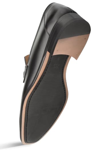 Ornament Loafer Black By Mezlan Made In Spain Brand