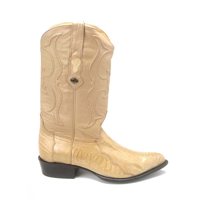 Los Altos Oryx J-Toe Genuine Ostrich Leg Boots 1   - from alligatorwarehouse.com