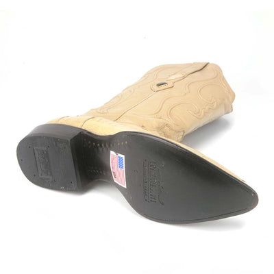 Los Altos Oryx J-Toe Genuine Ostrich Leg Boots 5   - from alligatorwarehouse.com