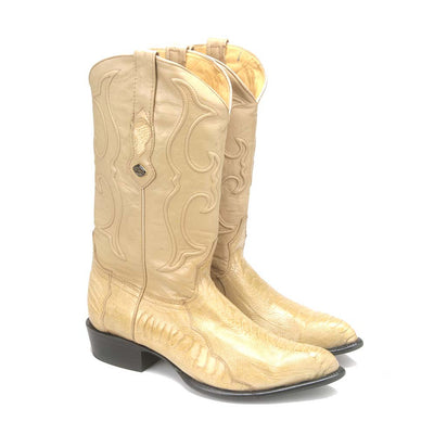 Los Altos Oryx J-Toe Genuine Ostrich Leg Boots 4   - from alligatorwarehouse.com