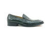 Ostrich Embossed Calfskin Slip-on Loafer 2 KS886-202EFOGR75  - from alligatorwarehouse.com