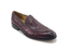 Ostrich Embossed Calfskin Slip-on Loafer 4 KS886-202EFOGR75  - from alligatorwarehouse.com