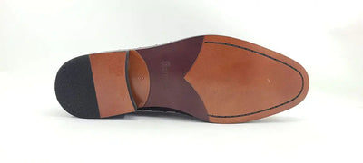 Ostrich Embossed Calfskin Slip-on Loafer 7 KS886-202EFOGR12  - from alligatorwarehouse.com