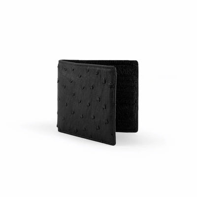 Ferrini Full Quill Ostrich Hipster Black 2 AAHP-BL  - from alligatorwarehouse.com