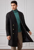 Men Lapel Collar Double Breasted Overcoat 4   - from alligatorwarehouse.com