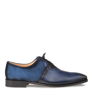 Colomer Calf/suede Oxford Navy/Cobalt By Mezlan Made In Spain Brand 3   - from alligatorwarehouse.com