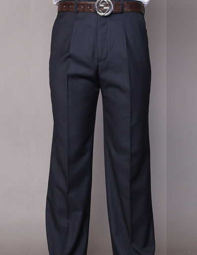 Statement Men's Outlet Big & Tall Dress Pants 4 PA-200G-BLACK-44  - from alligatorwarehouse.com