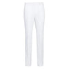 White Wedding Suit For Men - Perfect For Groom - Mens Basic Two Button Classic Fit Linen Summer Suit In White 6   - from alligatorwarehouse.com