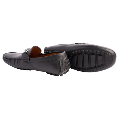 P00090- Palm Beach -Driving shoe Black