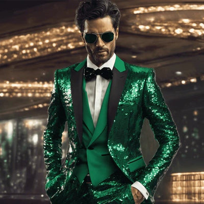 Sequin Tuxedo Suit - Sequin Pants 5   - from alligatorwarehouse.com