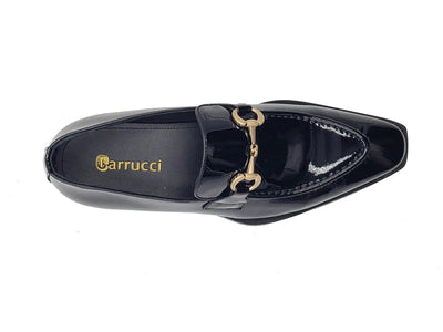 Patent Leather Buckle Loafer 6 KS303-01POLIVE95  - from alligatorwarehouse.com