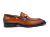 Patent Leather Buckle Loafer 9 KS303-01POLIVE75  - from alligatorwarehouse.com