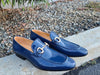 Patent Leather Horse Bit Loafer 10 KS308-101PCHARCOAL7  - from alligatorwarehouse.com