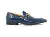 Patent Leather Horse Bit Loafer 11 KS308-101PCHARCOAL7  - from alligatorwarehouse.com