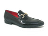 Patent Leather Horse Bit Loafer 16 KS308-101PCHARCOAL7  - from alligatorwarehouse.com