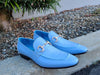 Patent Leather Horse Bit Loafer 28 KS308-101PCHARCOAL7  - from alligatorwarehouse.com