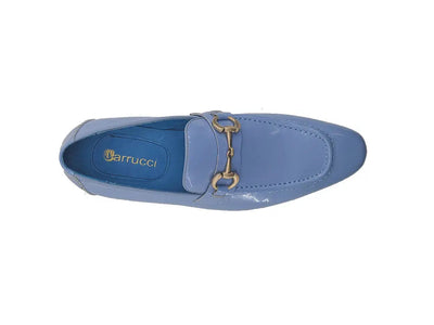 Patent Leather Horse Bit Loafer 30 KS308-101PCHARCOAL85  - from alligatorwarehouse.com