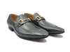 Patent Leather Horse Bit Loafer 2 KS308-101PCHARCOAL7  - from alligatorwarehouse.com