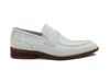 Patent Leather Tuxedo Penny Loafer 6 KS479-601PBLACK85  - from alligatorwarehouse.com
