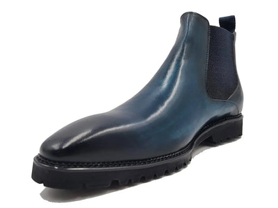 Patina Chelsea Boot Lug Sole 8 KB480-102COGNAC75  - from alligatorwarehouse.com