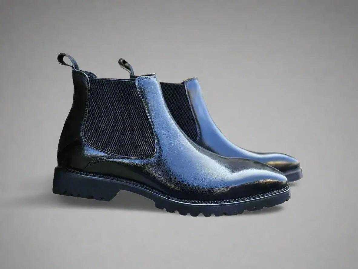 Patina Chelsea Boot Lug Sole Carrucci