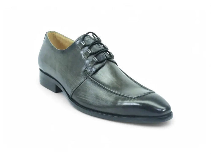 Carrucci Patina Finish Calfskin Lace-up Shoe