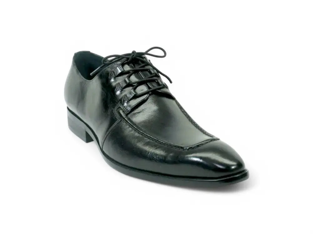 Patina Finish Calfskin Lace-up Shoe