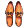 Principe Tan/Rust Patina Leather Men’s Derby Shoes By Mezlan Made In Spain Brand 4   - from alligatorwarehouse.com