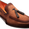 Men's Pavese Sport Hand-Burnished Suede Tassel Slip-On Shoes By Mezlan Made In Spain Brand 4   - from alligatorwarehouse.com