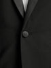 Mens Single Breasted Peak Lapel Tuxedo Jacket Black 2   - from alligatorwarehouse.com