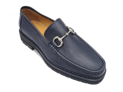 Horsebit Loafer Lug Sole 7 KS623-01Gray8  - from alligatorwarehouse.com