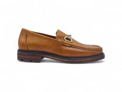 Carrucci Horsebit Loafer Lug Sole