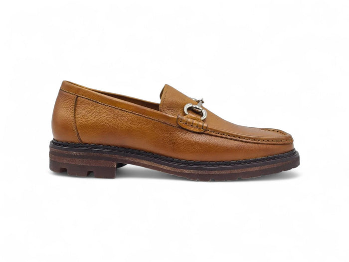 Carrucci Horsebit Loafer Lug Sole