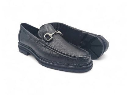 Carrucci Horsebit Loafer Lug Sole