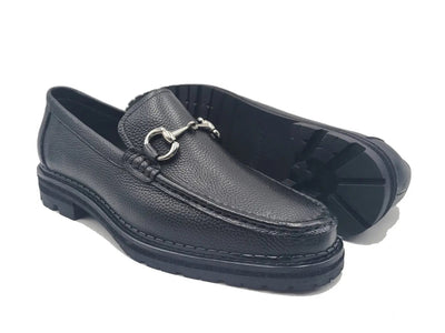 Horsebit Loafer Lug Sole 14 KS623-01Gray8  - from alligatorwarehouse.com