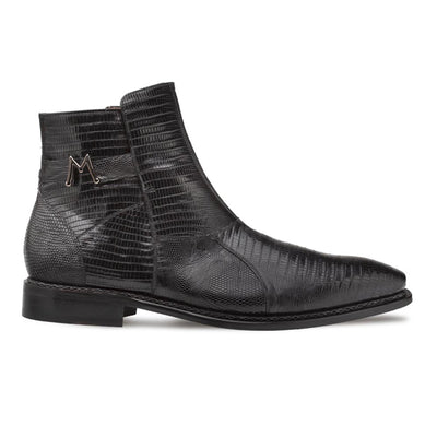 Peninsula Emblem Black Lizard Boots By Mezlan Made In Spain Brand 5   - from alligatorwarehouse.com