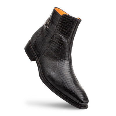 Peninsula Emblem Black Lizard Boots By Mezlan Made In Spain Brand 1   - from alligatorwarehouse.com
