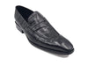 Penny Loafer Features Alligator Embossed Calfskin 8 KS503-06WHISKY8  - from alligatorwarehouse.com