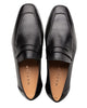Deerskin Penny Loafer Black By Mezlan Made In Spain Brand 3   - from alligatorwarehouse.com