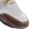 Mezlan Piedra Brown/Grey Tri-Tone Knitted Sneaker 5   - from alligatorwarehouse.com