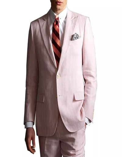 The Great Gatsby Leonardo Dicaprio Jay Gatsby Pink Suit 1   - from alligatorwarehouse.com