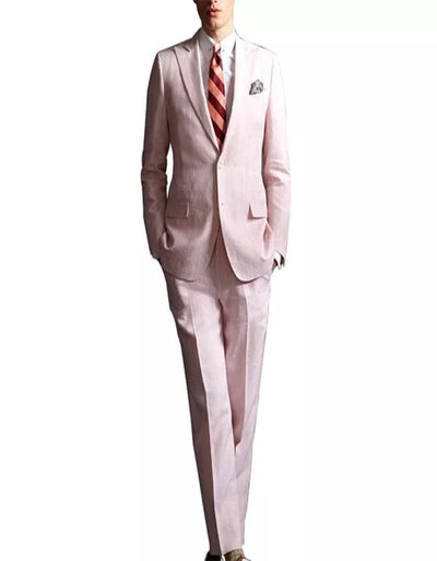 The Great Gatsby Leonardo Dicaprio Jay Gatsby Pink Suit 2   - from alligatorwarehouse.com
