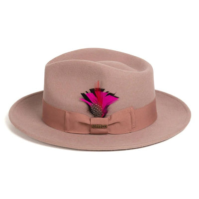 Fedora Hat in 10 Colors - 100% Australian Wool fabric 55   - from alligatorwarehouse.com