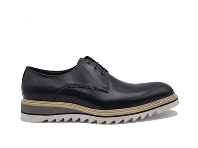 Plain Toe Blucher Style Oxford 2 KS552-04BLACK75  - from alligatorwarehouse.com