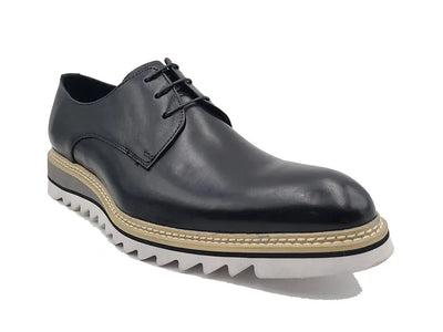 Plain Toe Blucher Style Oxford 3 KS552-04BLACK75  - from alligatorwarehouse.com