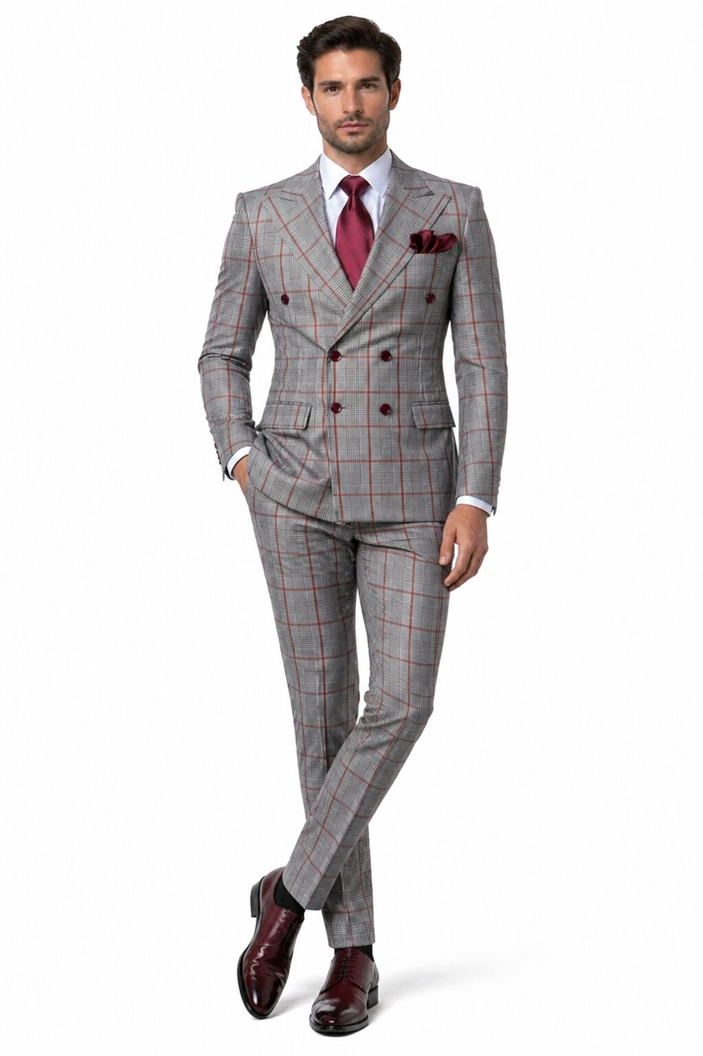 ROSSI MAN DOUBLE BREASTED SUIT ARTHUR RM2321