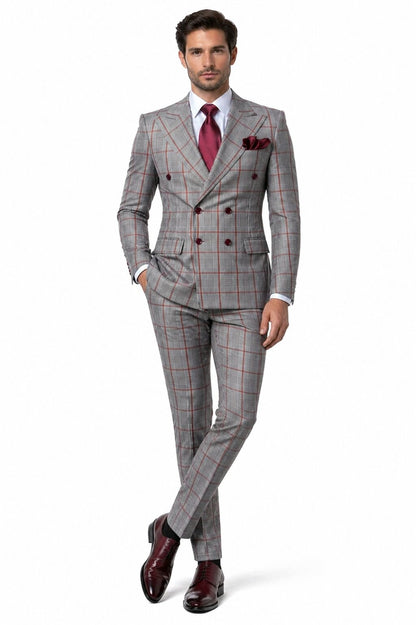 ROSSI MAN DOUBLE BREASTED SUIT ARTHUR RM2321