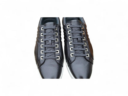 Primo Hand Burnished Leather Sneakers