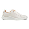 Men’s Pristine White Leather Sneakers By Mezlan Made In Spain Brand 2   - from alligatorwarehouse.com